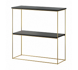 Konzola Toni Zlatá+Čierna