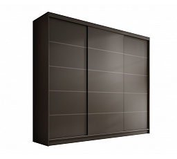 Posuvná skriňa Andy 250 Čierna+Čierna