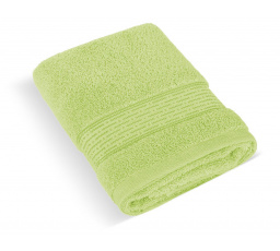 Froté uterák 50x100cm prúžok 450g sv.zelená