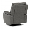 Polohovací křeslo, šedá, látka vintage, TV-4092 GREY3