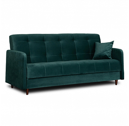 Rozkladacia pohovka TIVOLI Zelená Zamatová