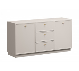 LORINI KOMODA 150 2D3SZ - kašmír / zlatá úchytka / sokel