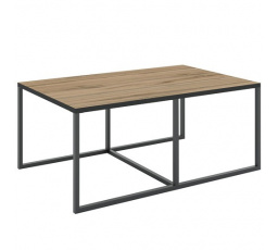 Konferenčný stôl BARBOSA 2, Dub Votan/Čierna