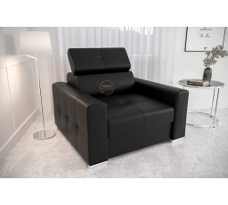 Kreslo MARGO prírodná koža - voliteľný odtieň