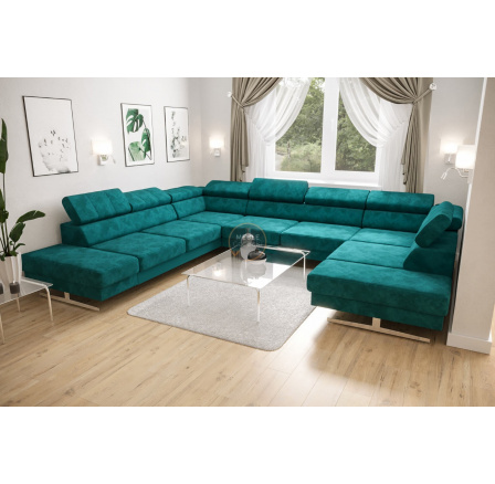 Rohová sedacia súprava EMPORIO MAX I 300X350X220 - voliteľný odtieň, ľavá Rohová sedacia súprava EMPORIO MAX I 300X350X220 - voliteľný odtieň, ľavá