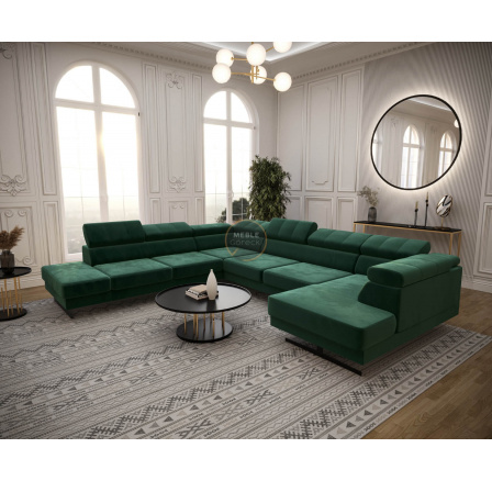 Rohová sedacia súprava EMPORIO MAX II 300X350X180 - zelená, ľavá Rohová sedacia súprava EMPORIO MAX II 300X350X180 - zelená, ľavá