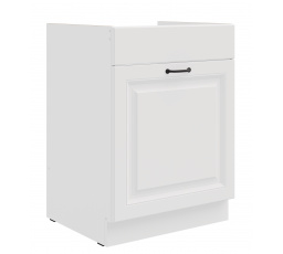 Dolná skrinka STILO - 60 ZL 1S BB, Biela/Biela
