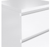 Nočný stolík SIMPLICITY 221, Biely lesk