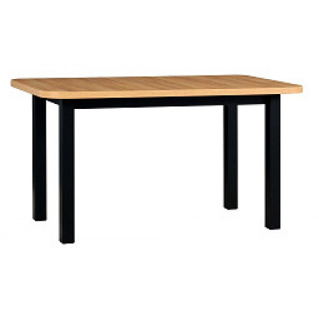 VENUS 2 - jedálenský stôl dub laminovaný vnuk/rám+nohy čierne (Wenus 2) - kolekcia "DRE" (Z) (K150-E)