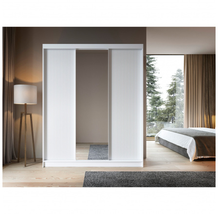 Posuvná skriňa BIANCCO III, Biela Mat Posuvná skriňa BIANCCO III, Biela Mat