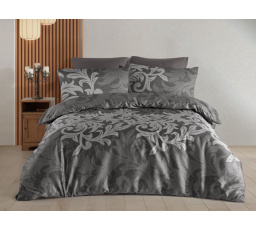 Saténová obliečka na vankúš Karen grey 50x50