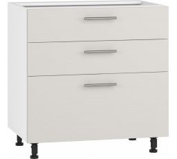 Kuchynská dolná skrinka VENTO D3S-80/82, kašmír