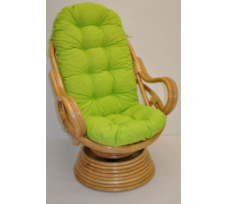 Vankúš na kreslo Swivel svetlozelený