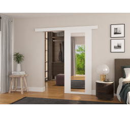 Posuvné nástenné dvere BRIT 96 White