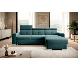 Rohová sedacia súprava FRESIA, Velvetmat 38 Pravá