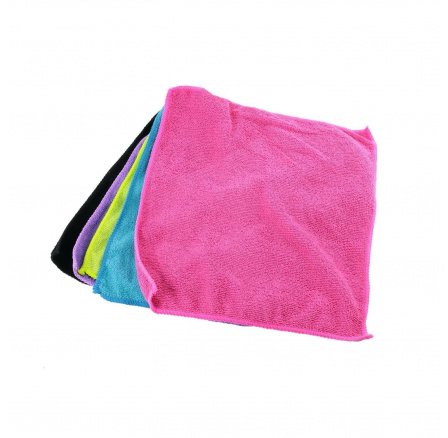 Sada 5 utierok z mikrovlákna 30x28 cm farebné