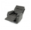 Polohovací křeslo, šedá, látka vintage, TV-4092 GREY3