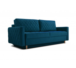 Pohovka rozkladacia LENOLA Modrá, Noel 16