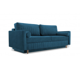 Pohovka rozkladacia SIENA Modrá, Cloud 74